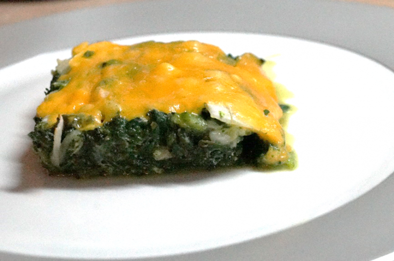 Kaşarlı Ispanak - Cheesy Spinach
