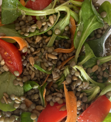 Ensalada de Lentejas - Lentil Salad