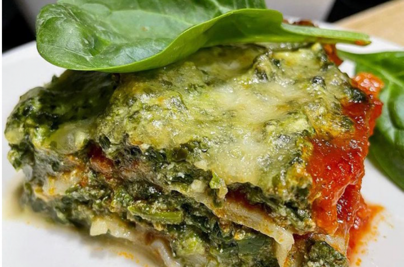 Ricotta Spinach Lasagna